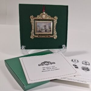 White House Historical Society Annual Christmas Ornament